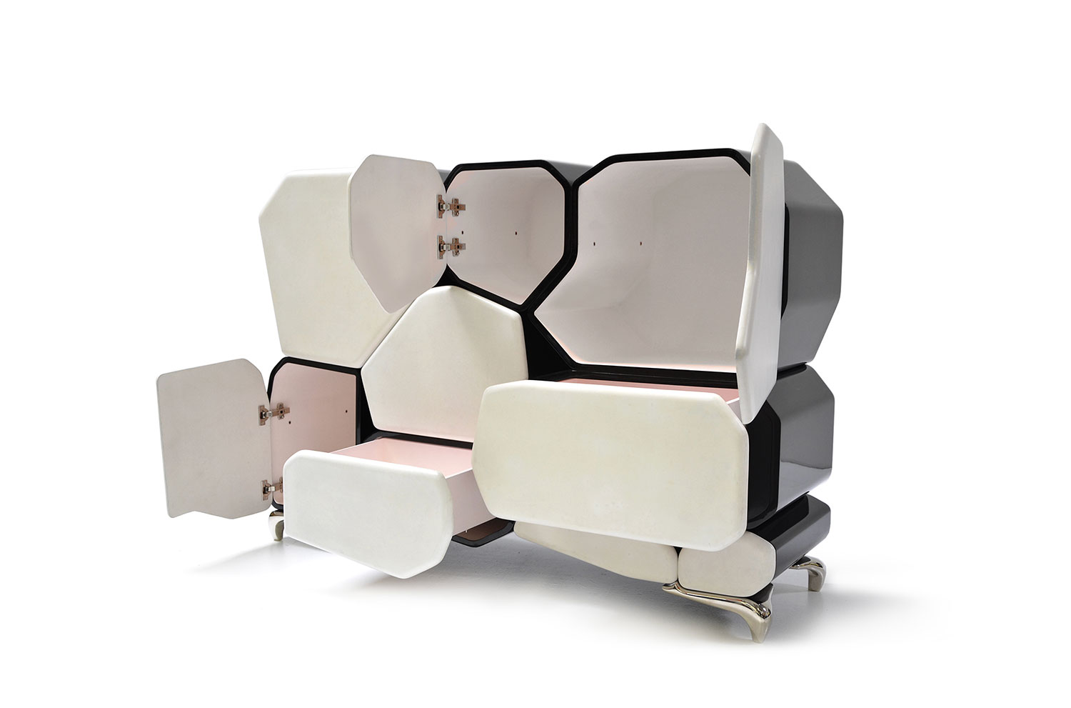 Formation Cabinet - front view open